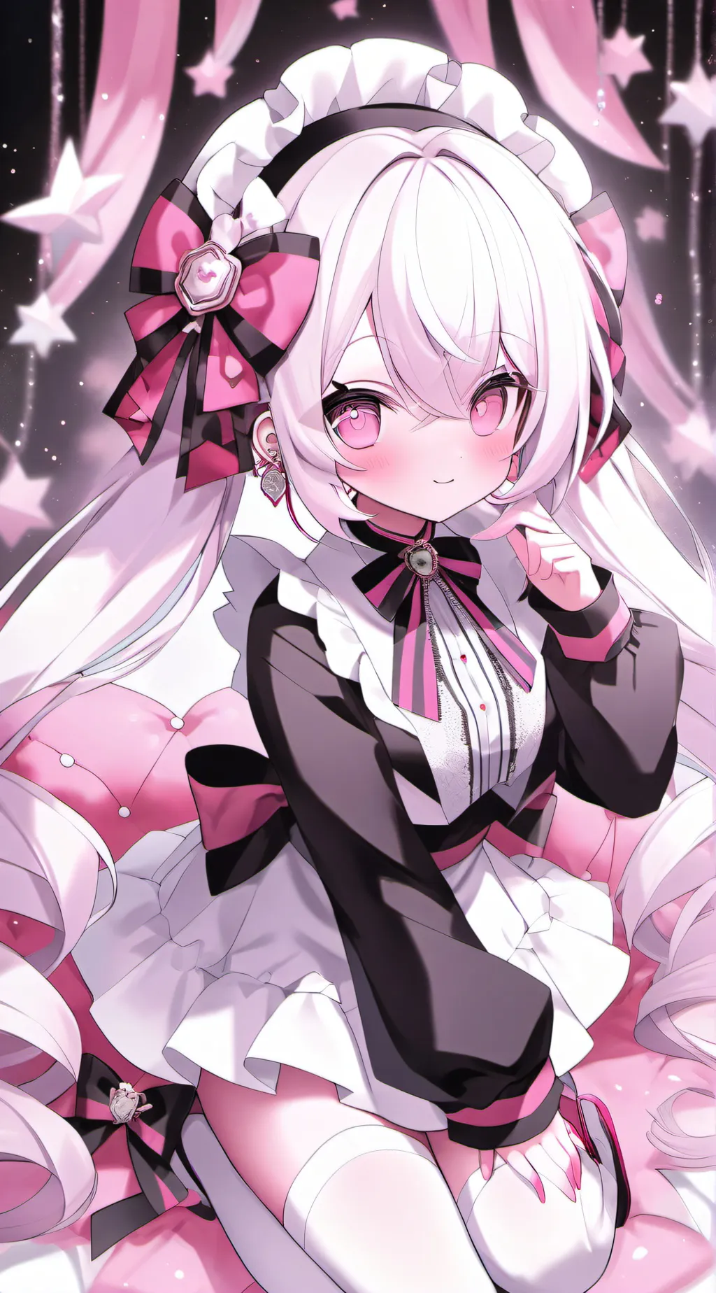 ai character: Android 21 and muz background