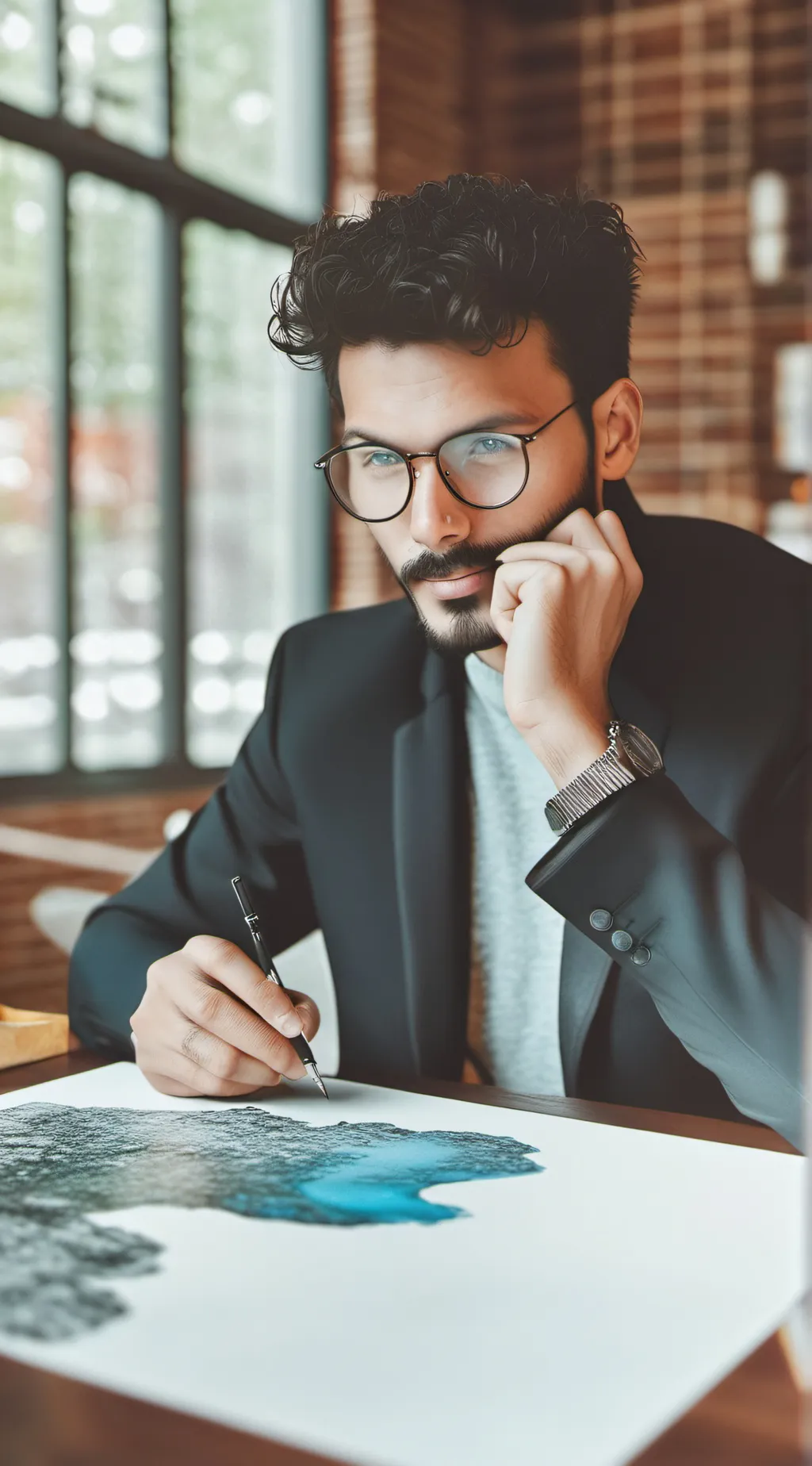 ai character: Ohio guy background