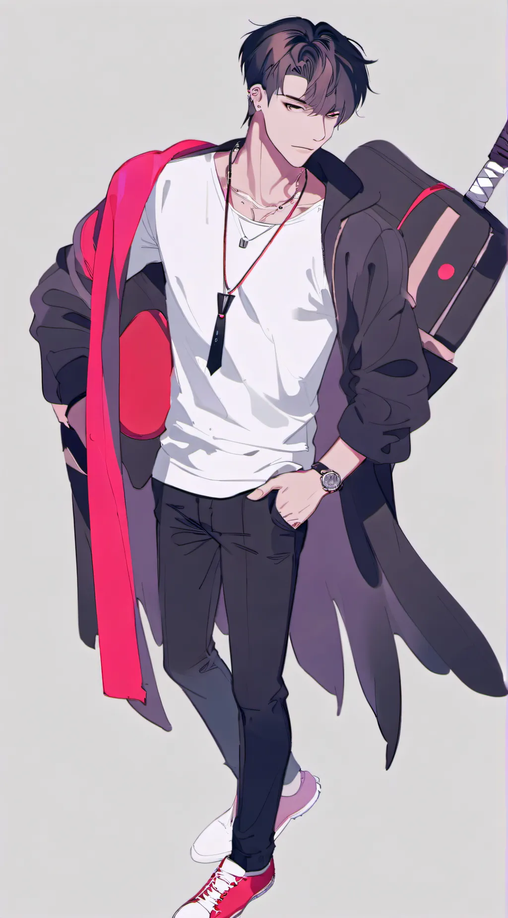 ai character: Jensen  background