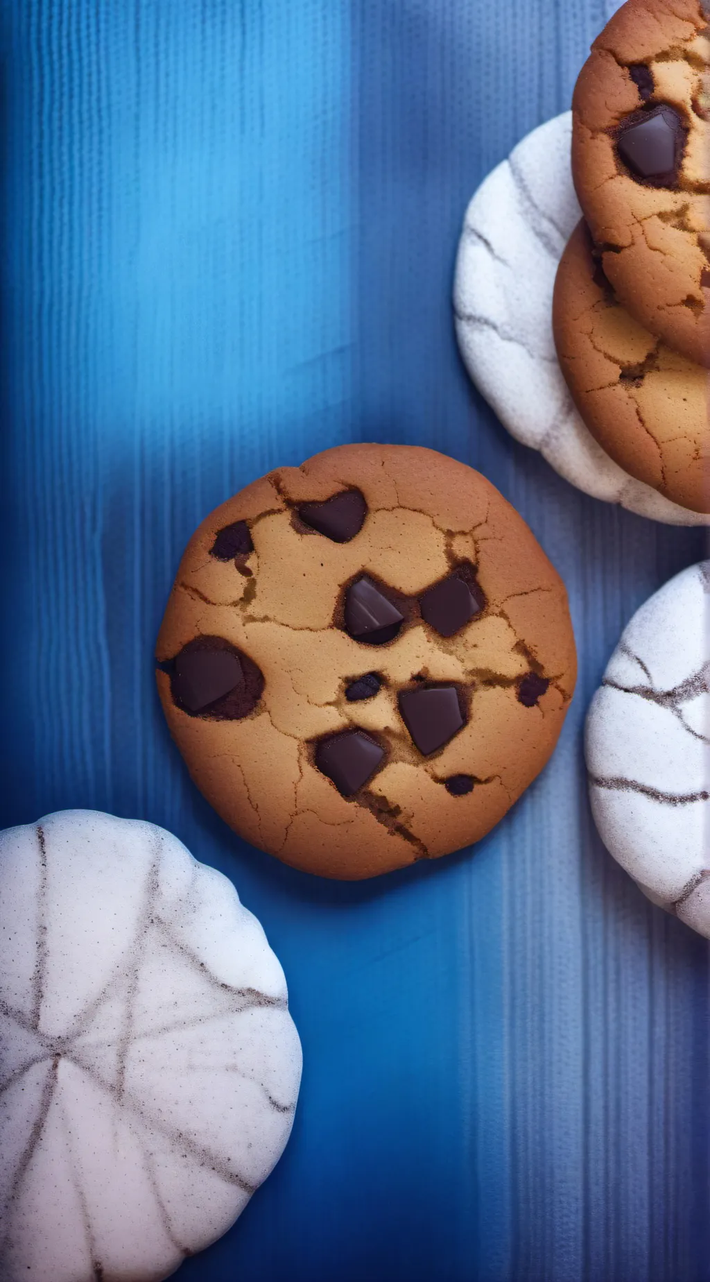 ai character: cookie background