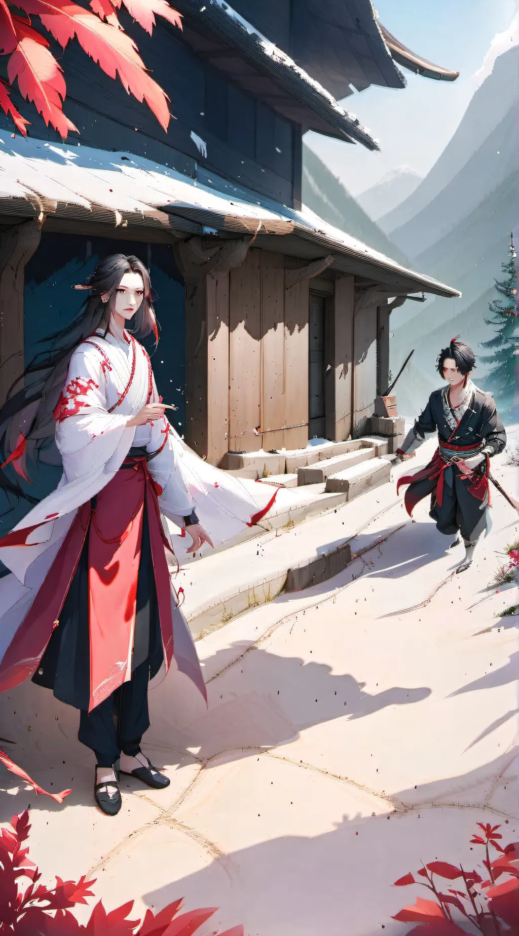 ai character: Xing background