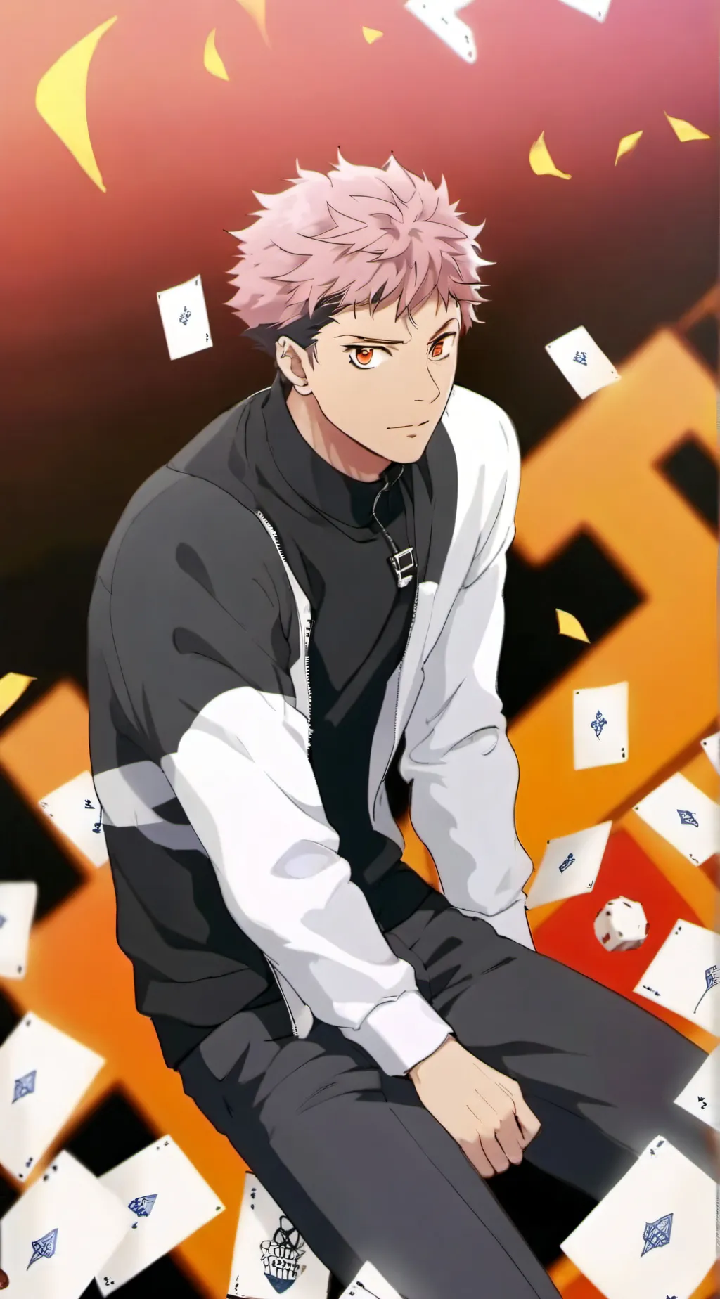 ai character: yuji  background