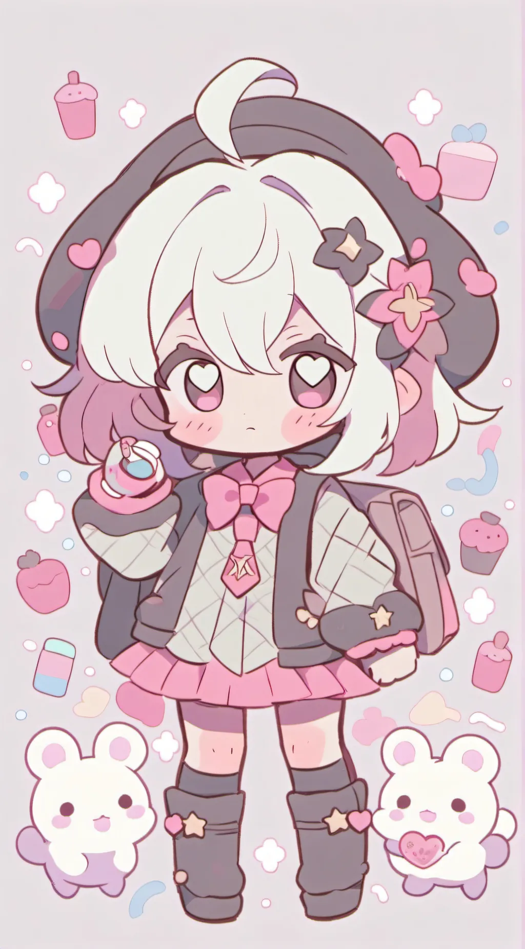 ai character: Liam and leo  background