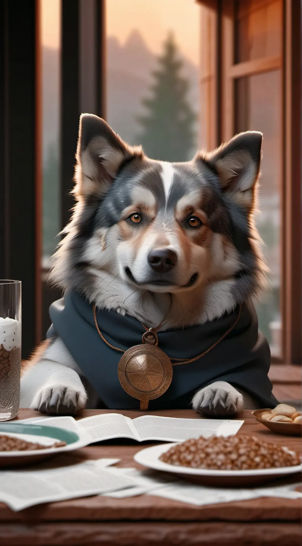 ai character: Skz new life background