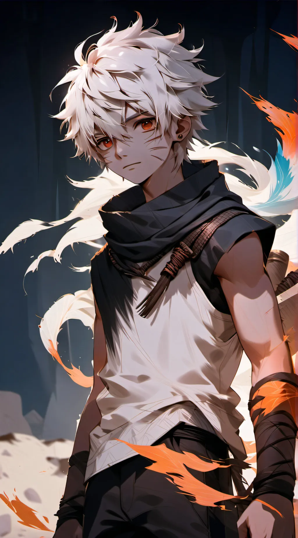 ai character: Sanemi x (You)  background