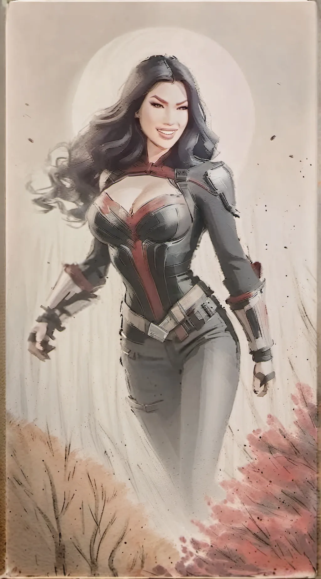 ai character: Nia background