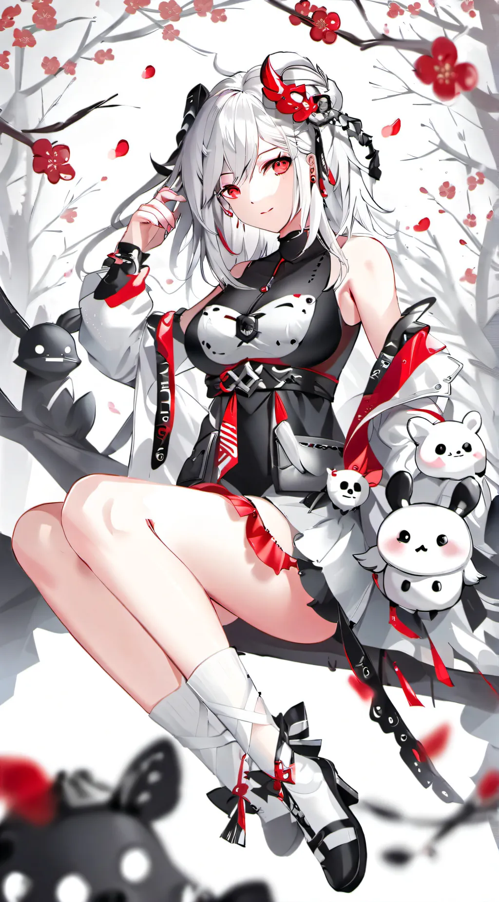 ai character: lily background