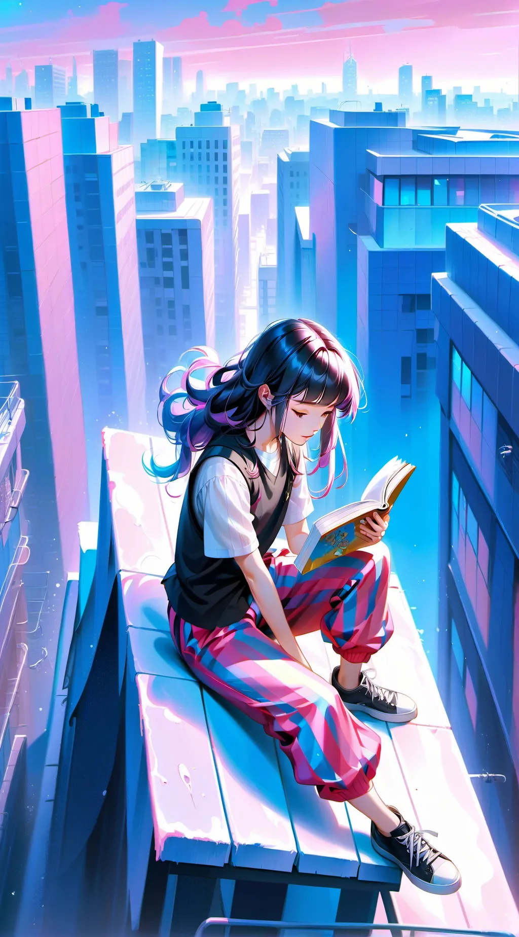 ai character: Violetta  background