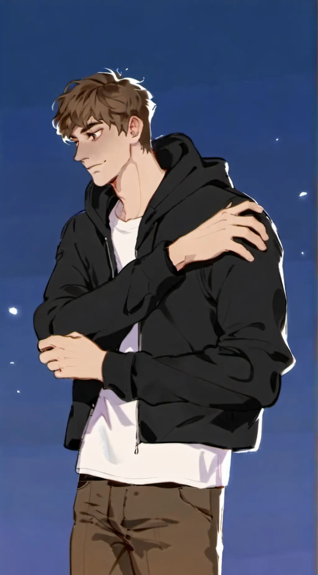 ai character: chester x parker background