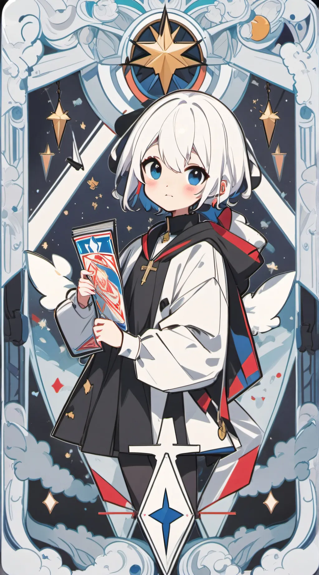 ai character: group  background