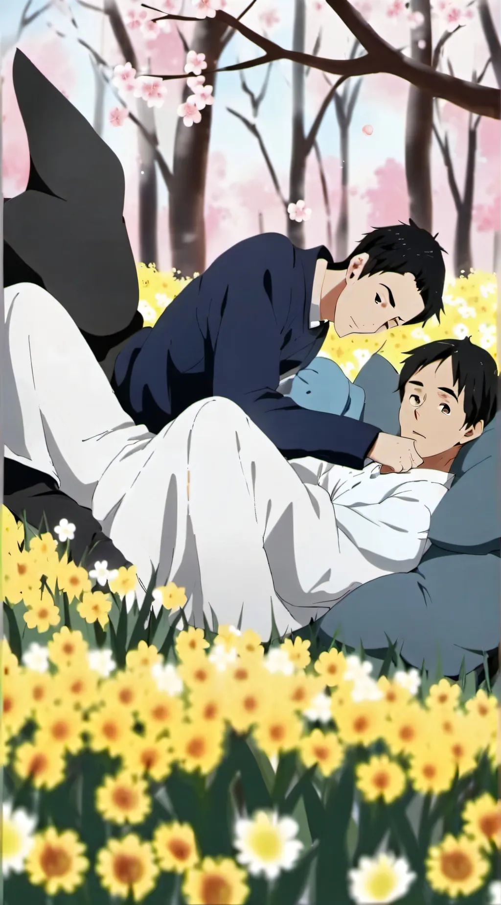 ai character: Mha sleepover background