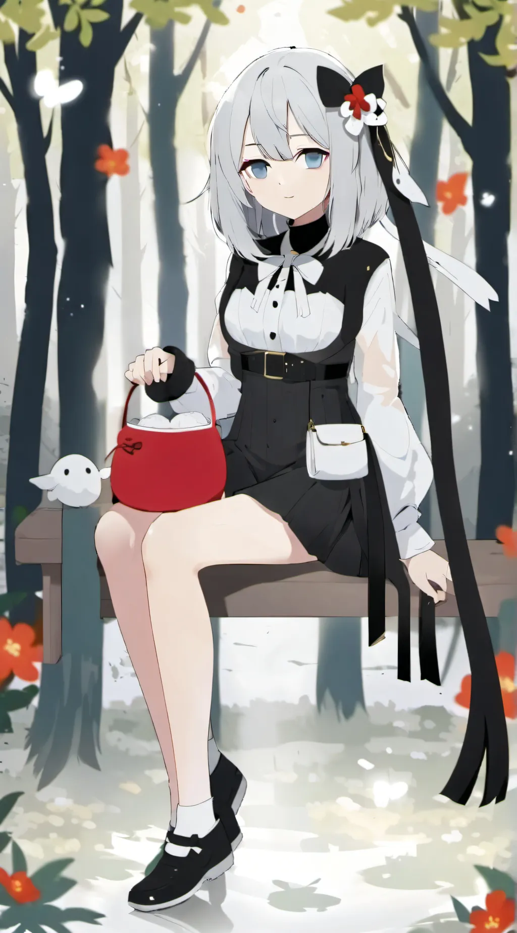 ai character: Kay Kay  background