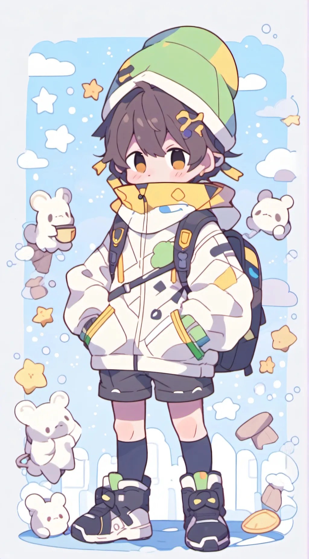 ai character: Cleo background