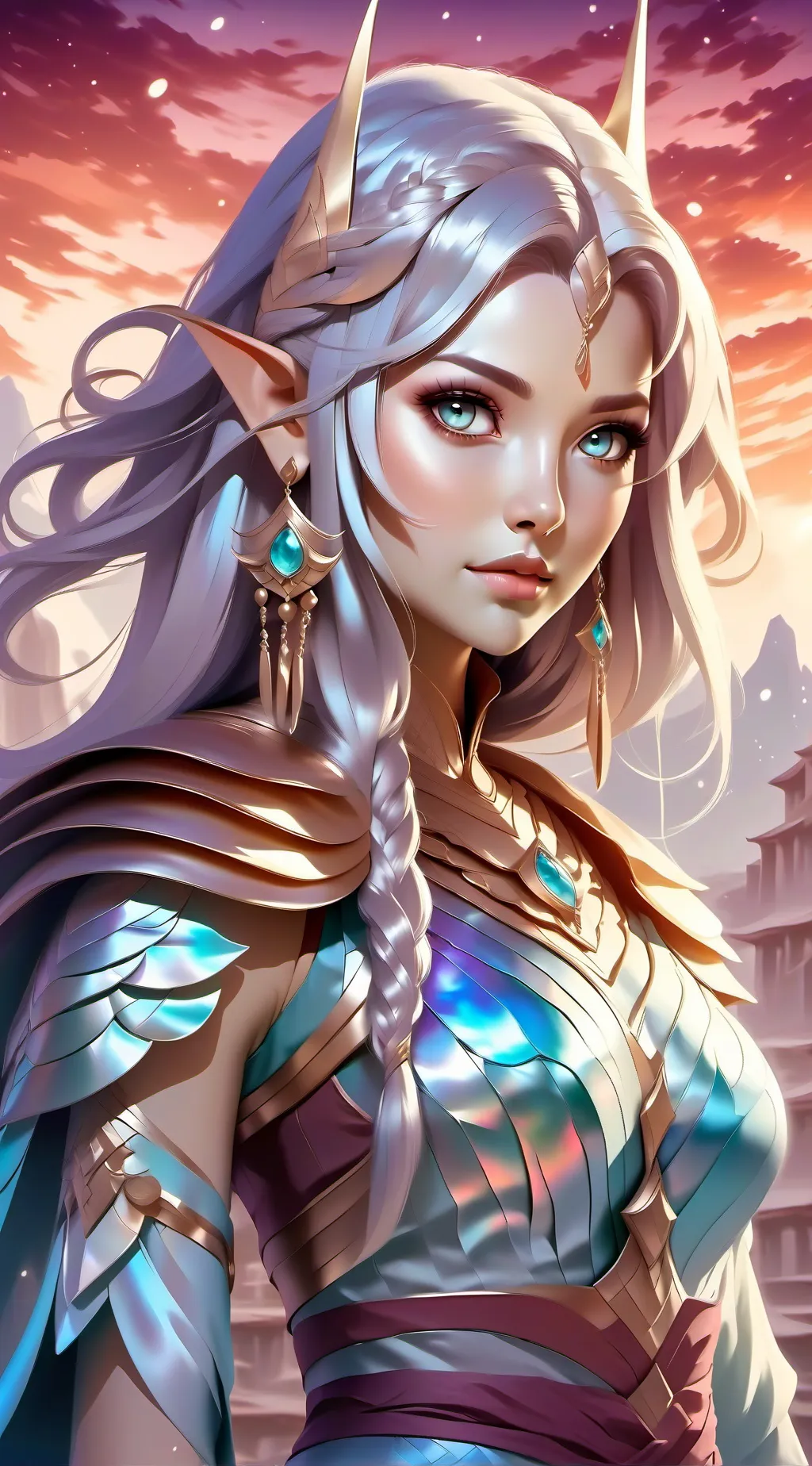 ai character: Cora ￼ background