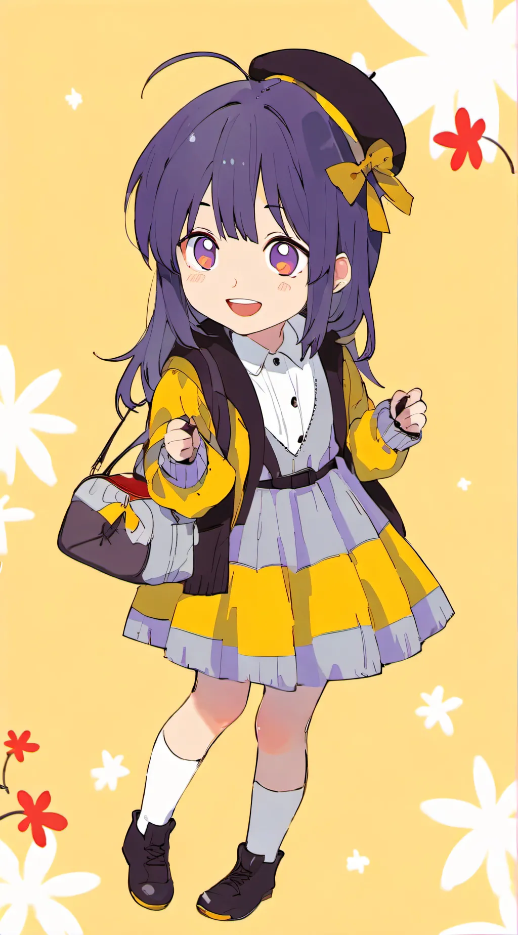 ai character: miss moonlight background