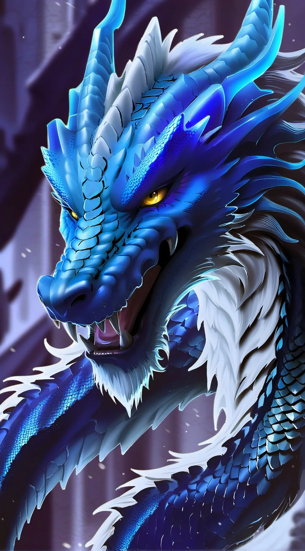 ai character: Tidal wave. background