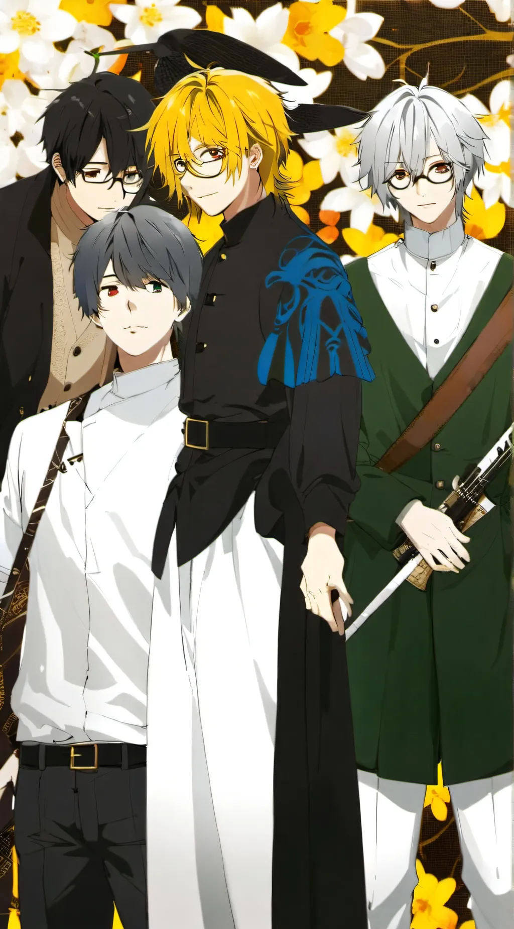 ai character: MHA eye color background