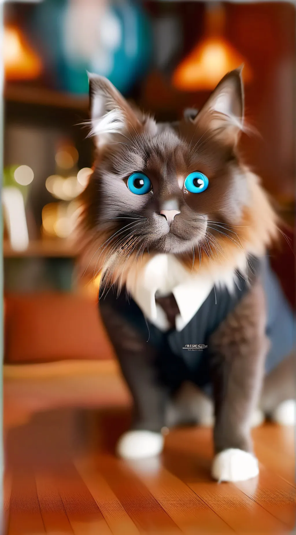 ai character: Freddy puffy pants background