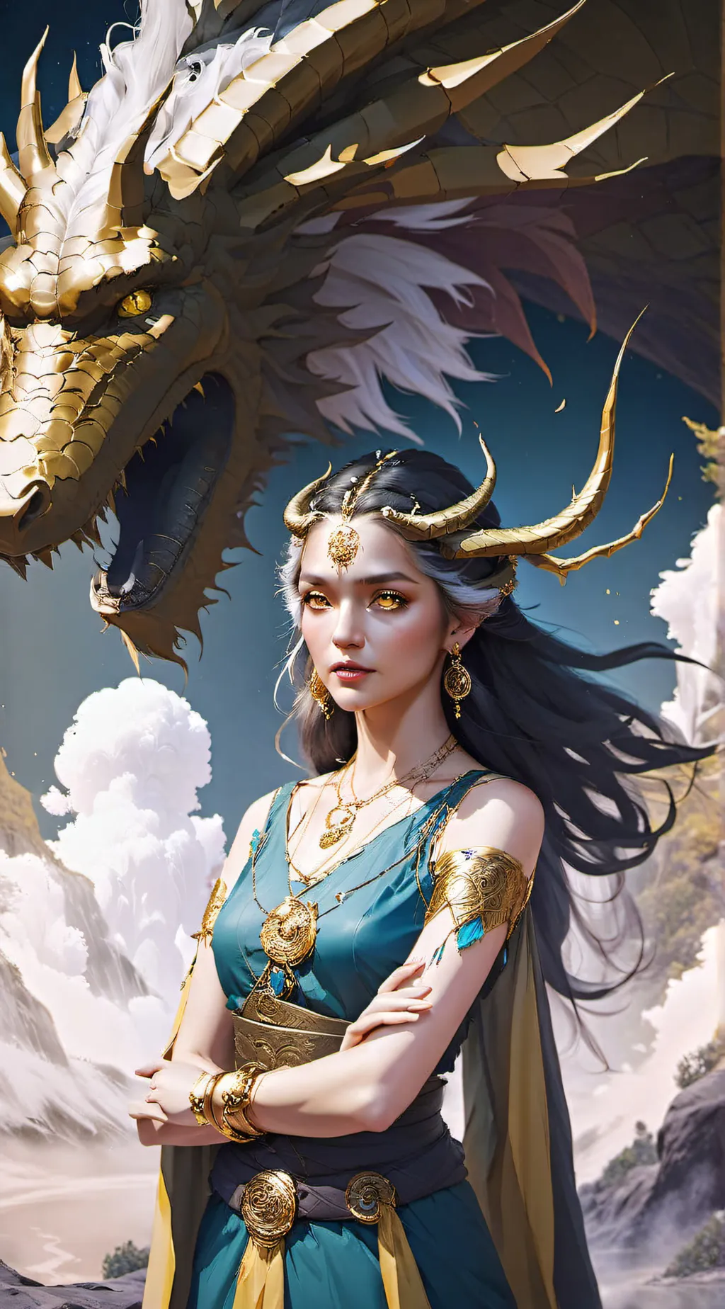 ai character: Tala dey vok background