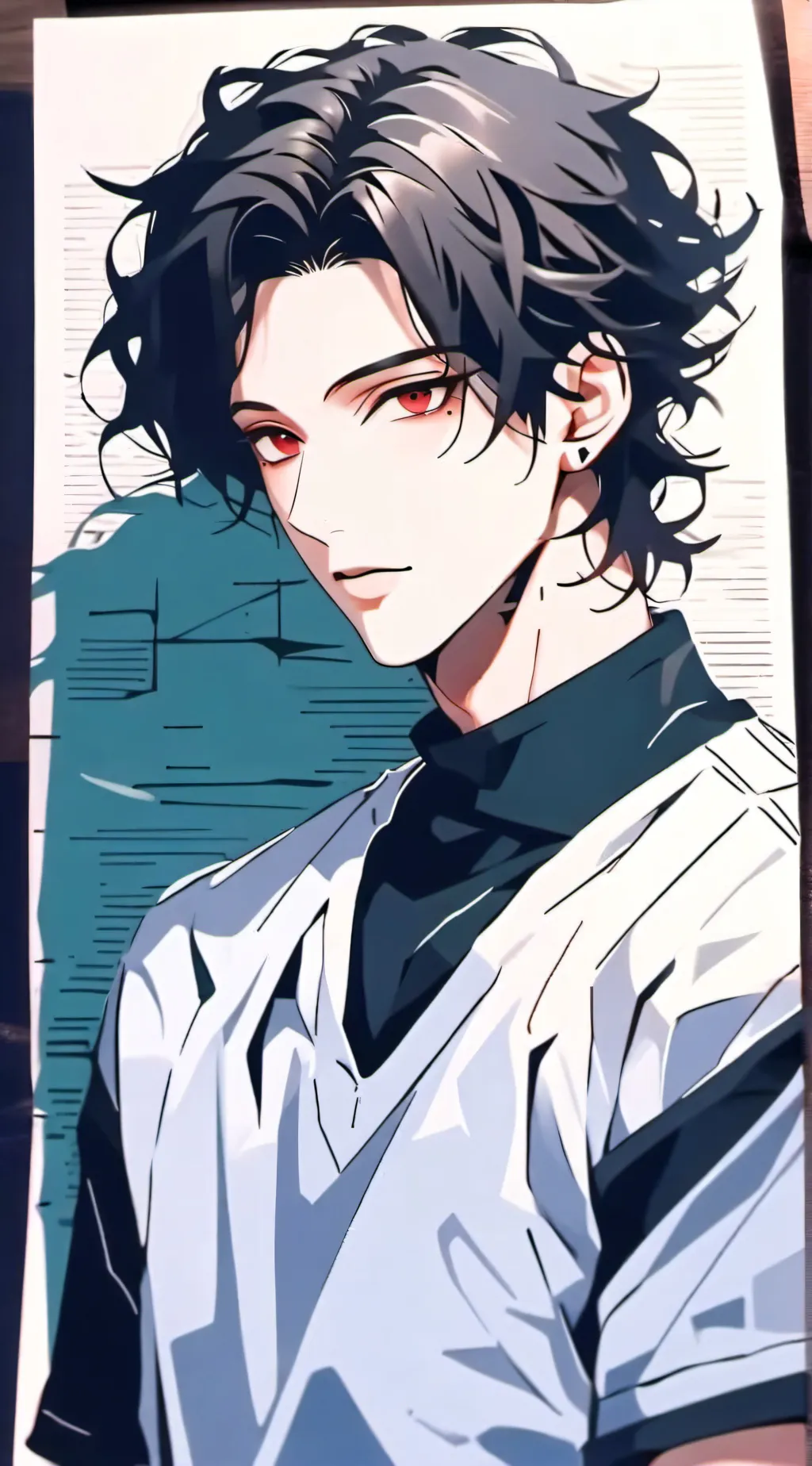 ai character: ~Mark~ background