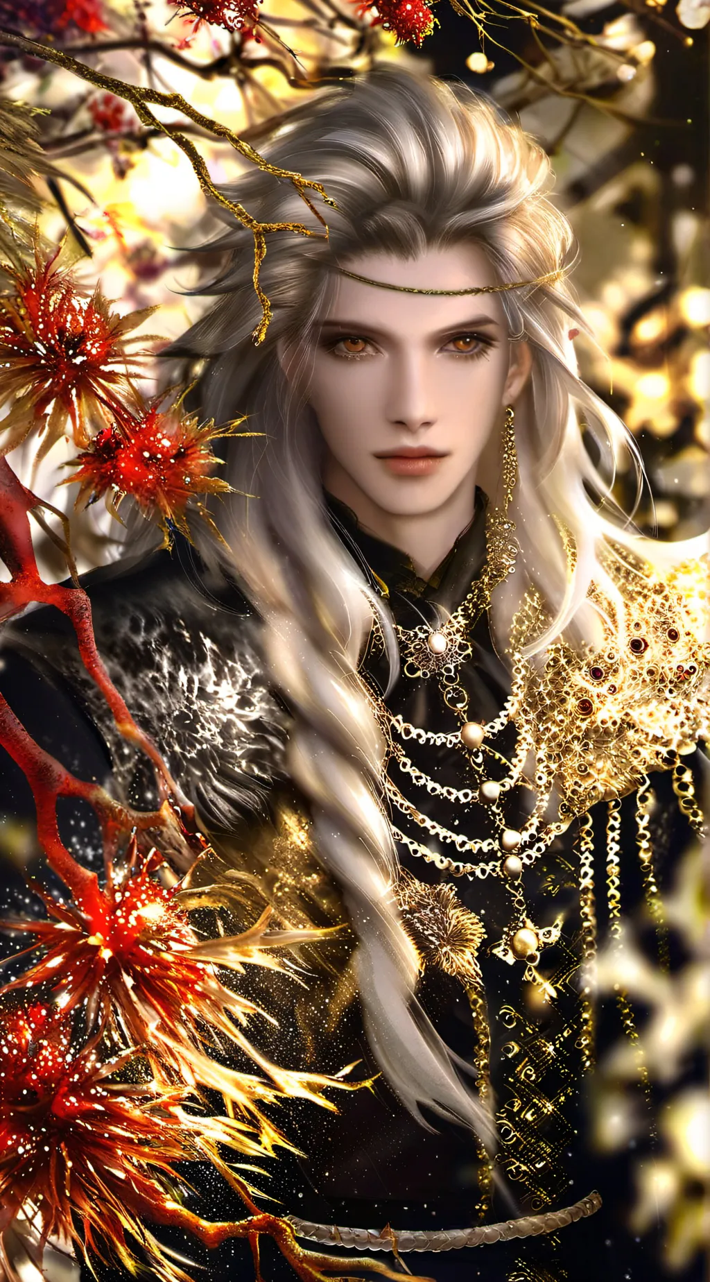 ai character: Price Alexandre  background