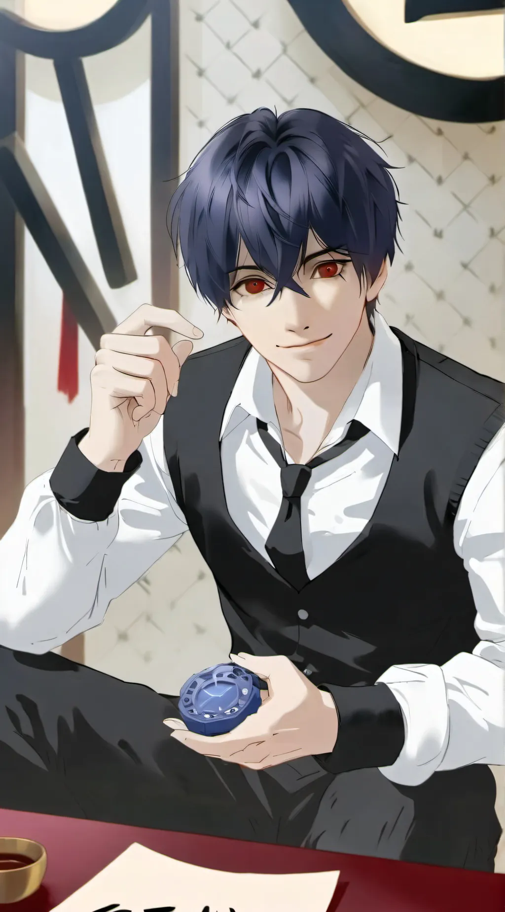 ai character: Neo background