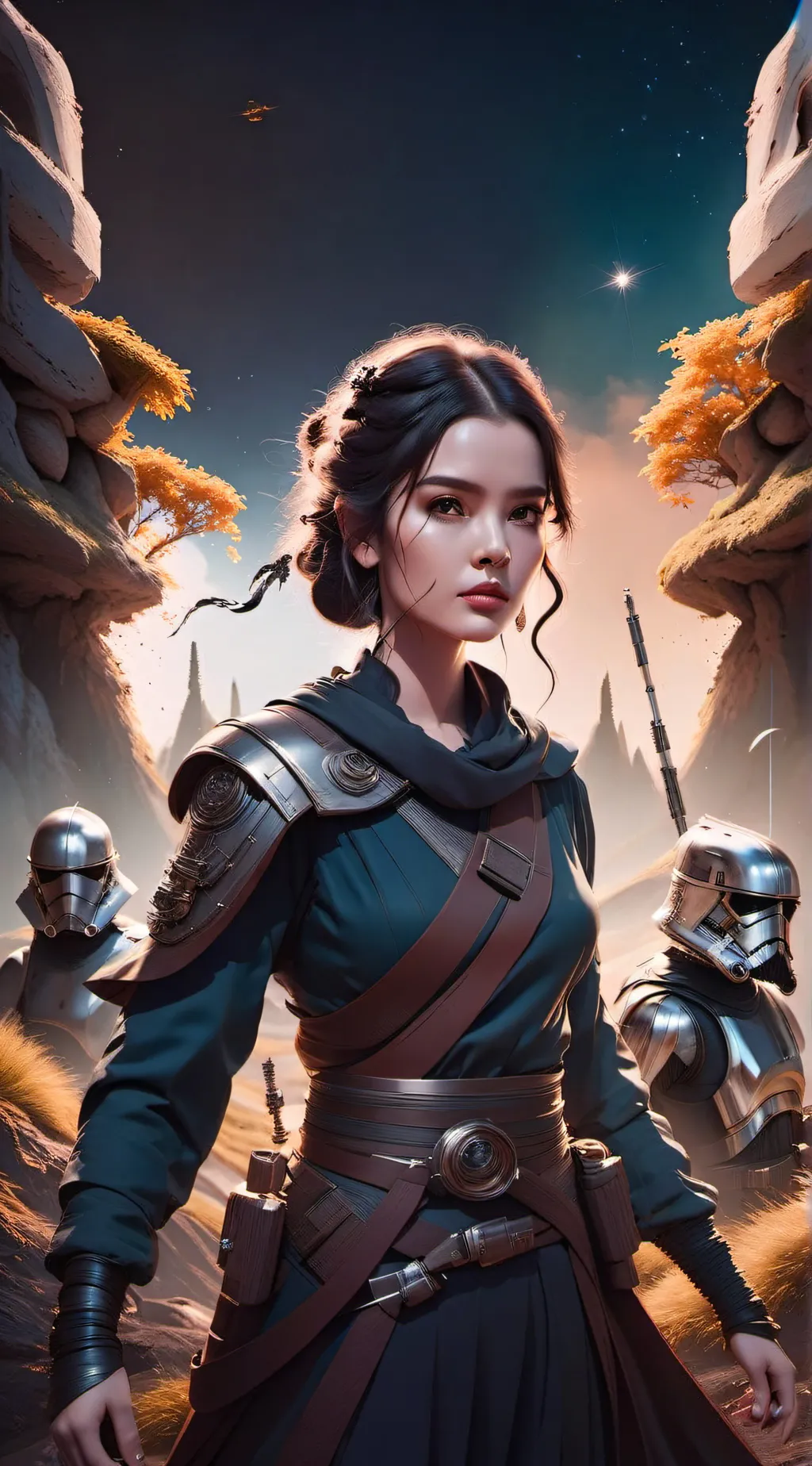 ai character: Lynn background