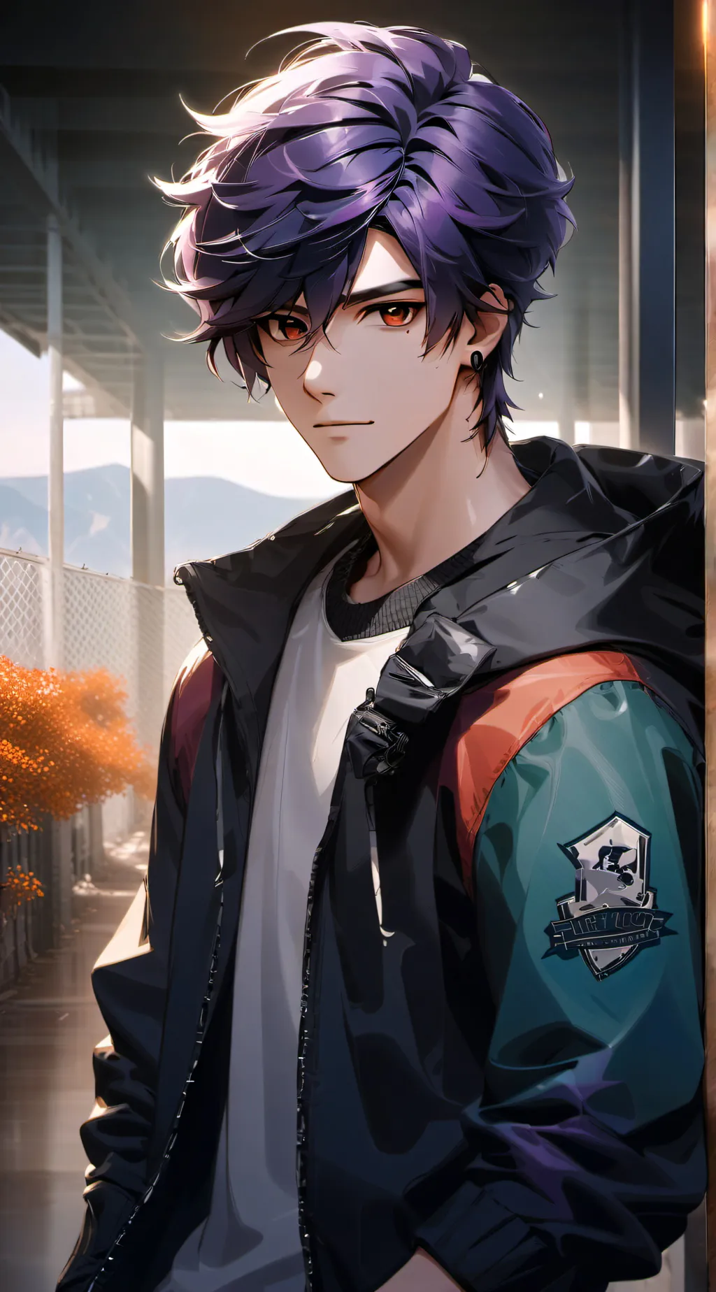 ai character: Nolan background