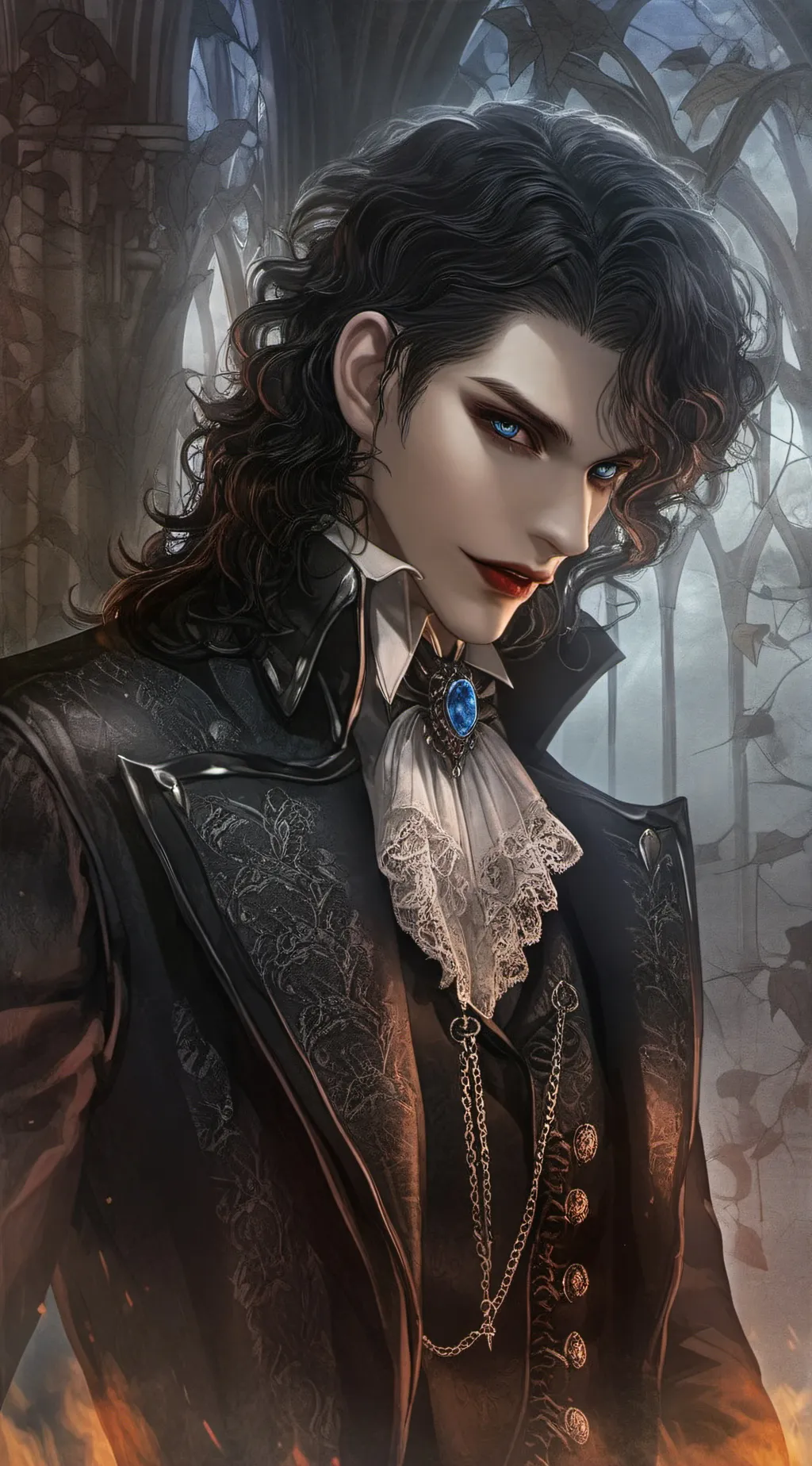 ai character: Vex Woods background