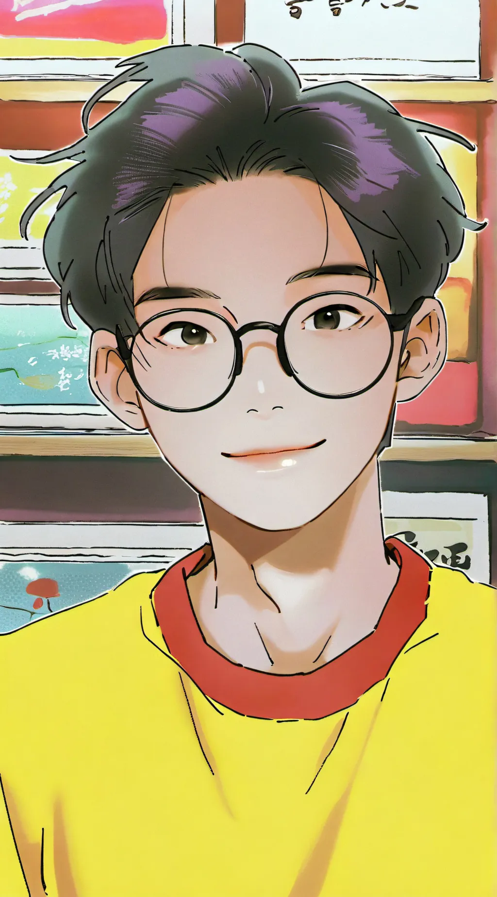 ai character: Leo background