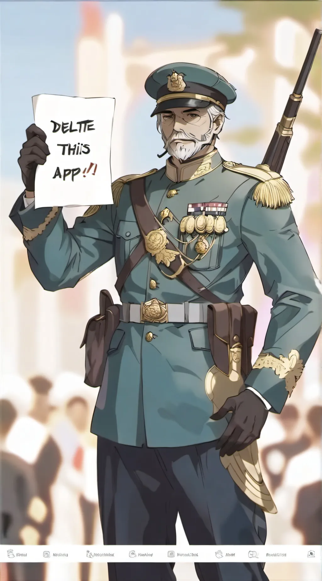 ai character: delete this app background