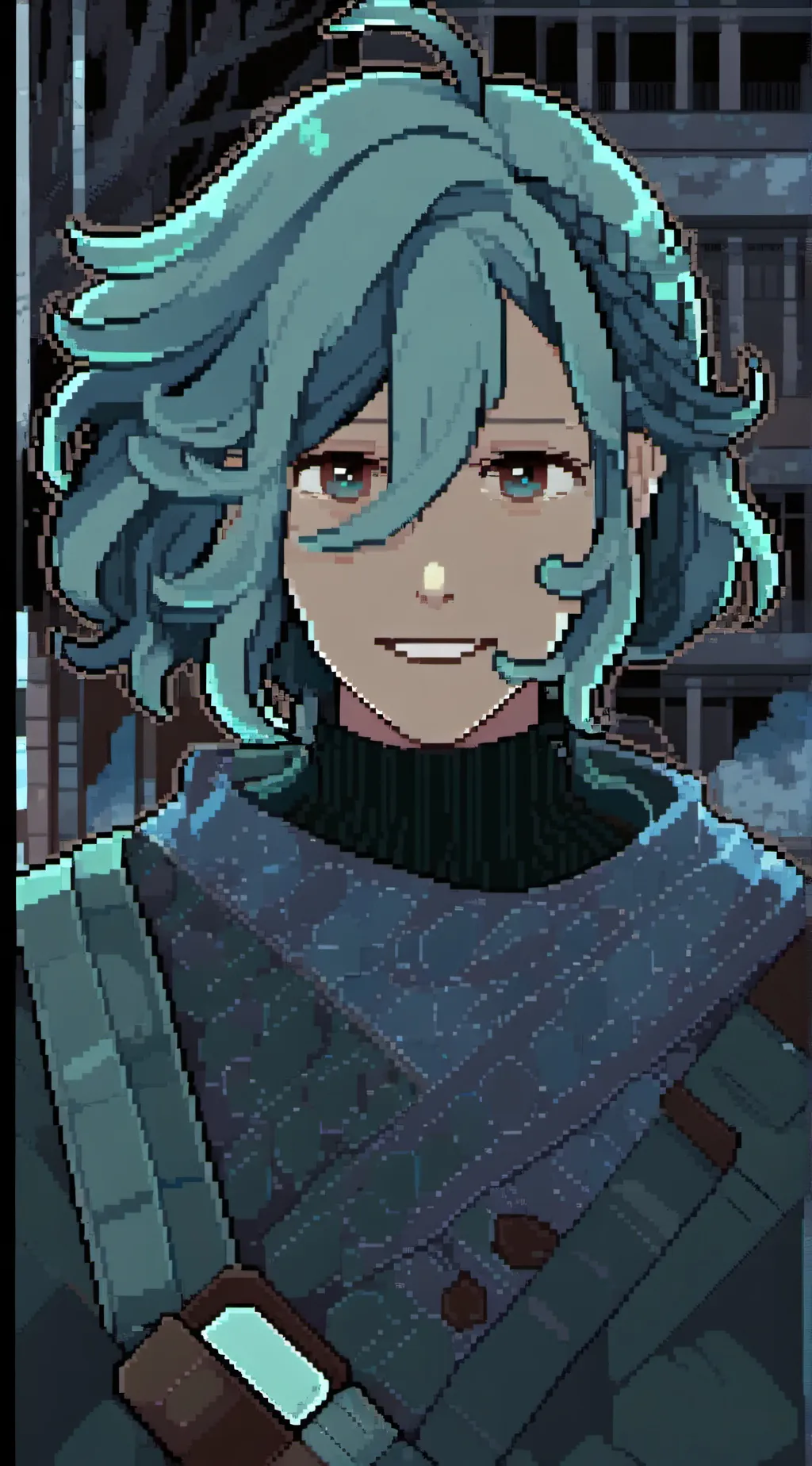 ai character: bella~ background