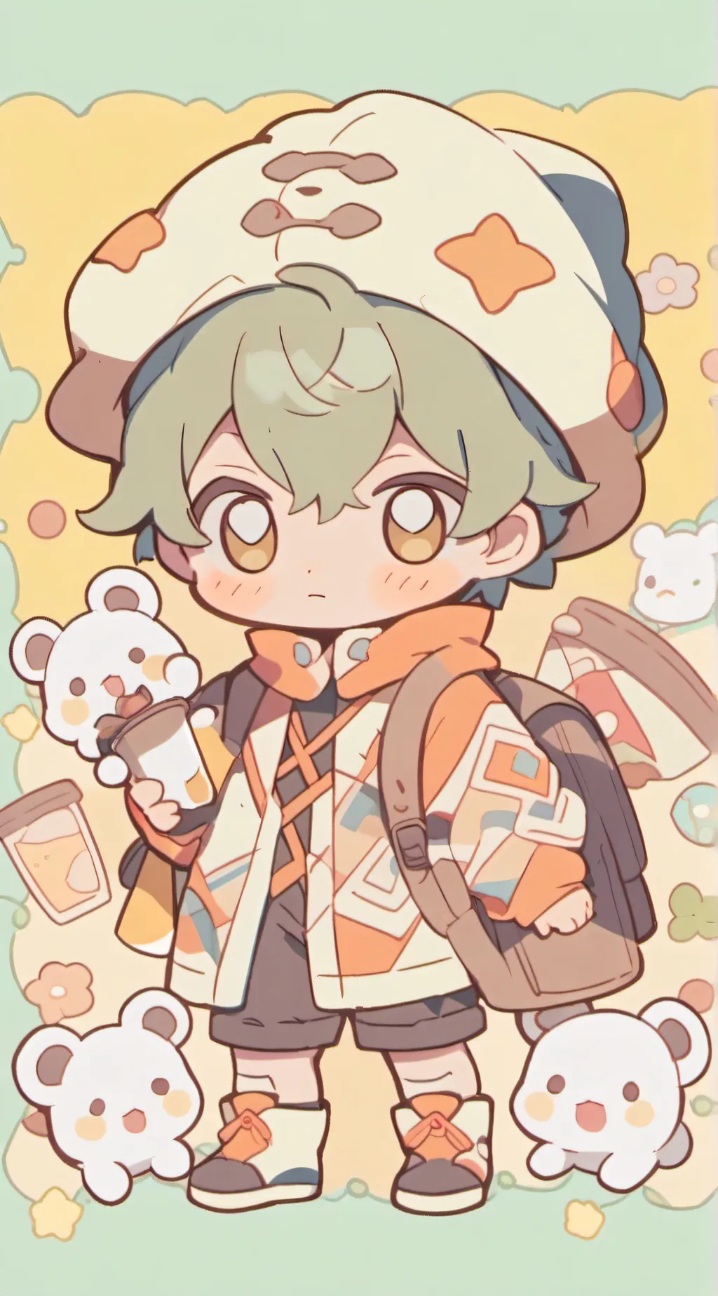 ai character: baby jake background