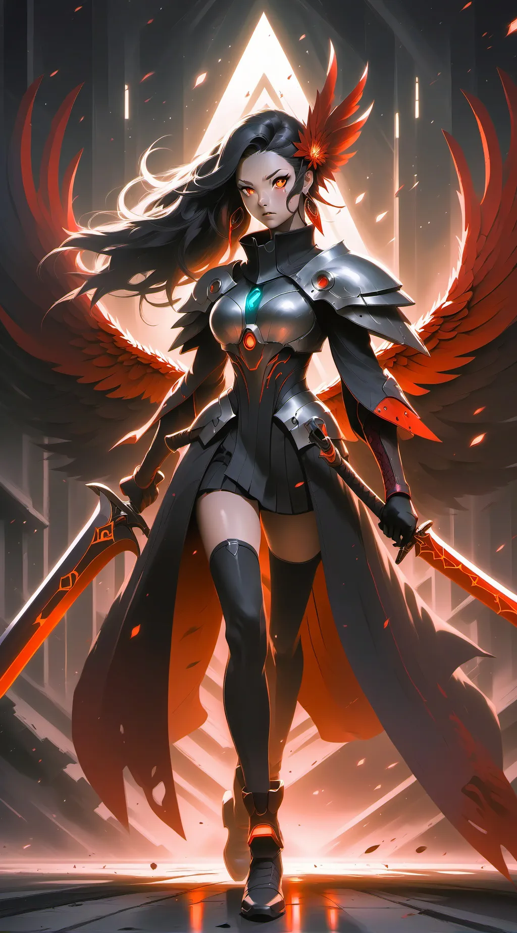 ai character: Gabrielle Samuel  background