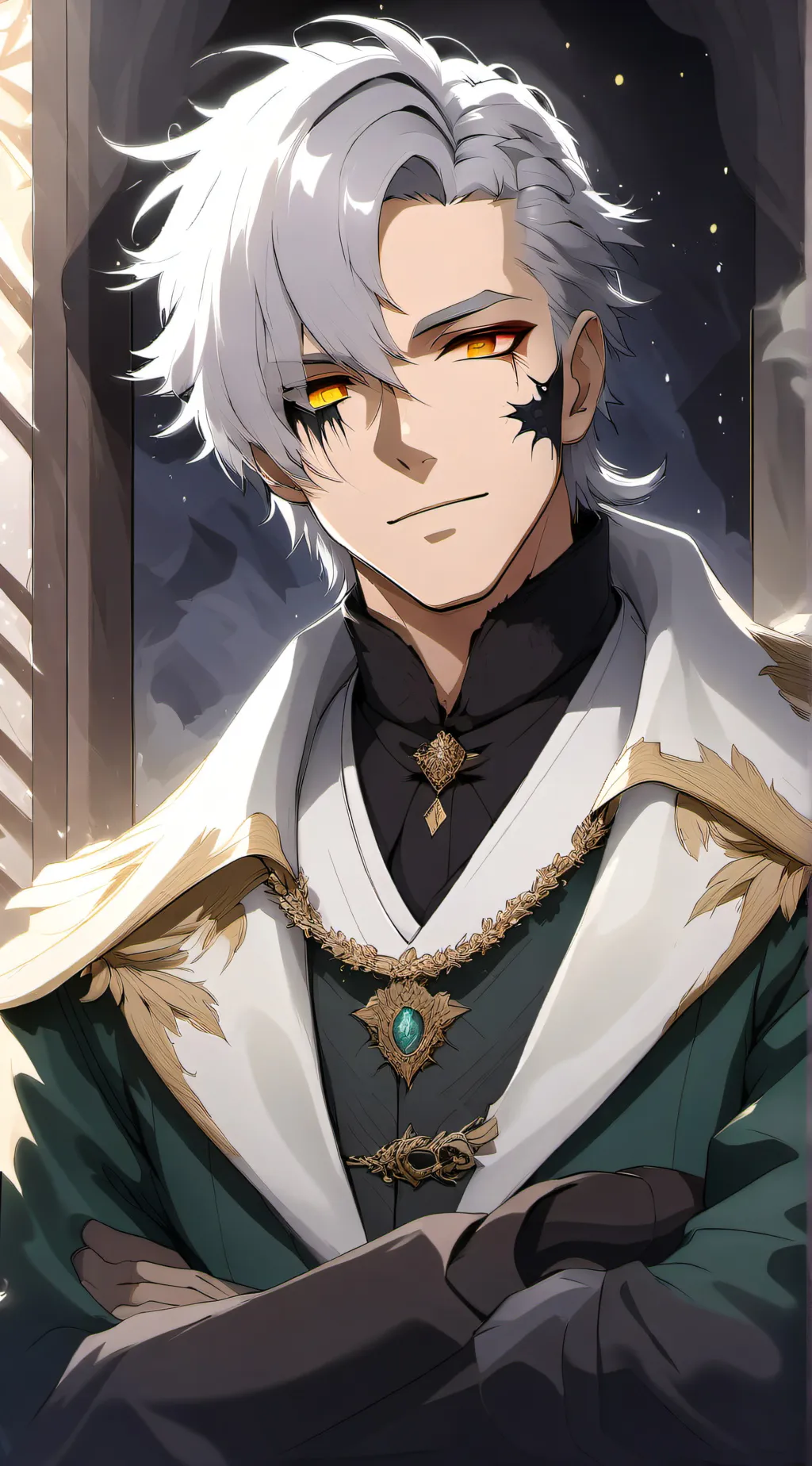 ai character: Louis Ockna￼ background