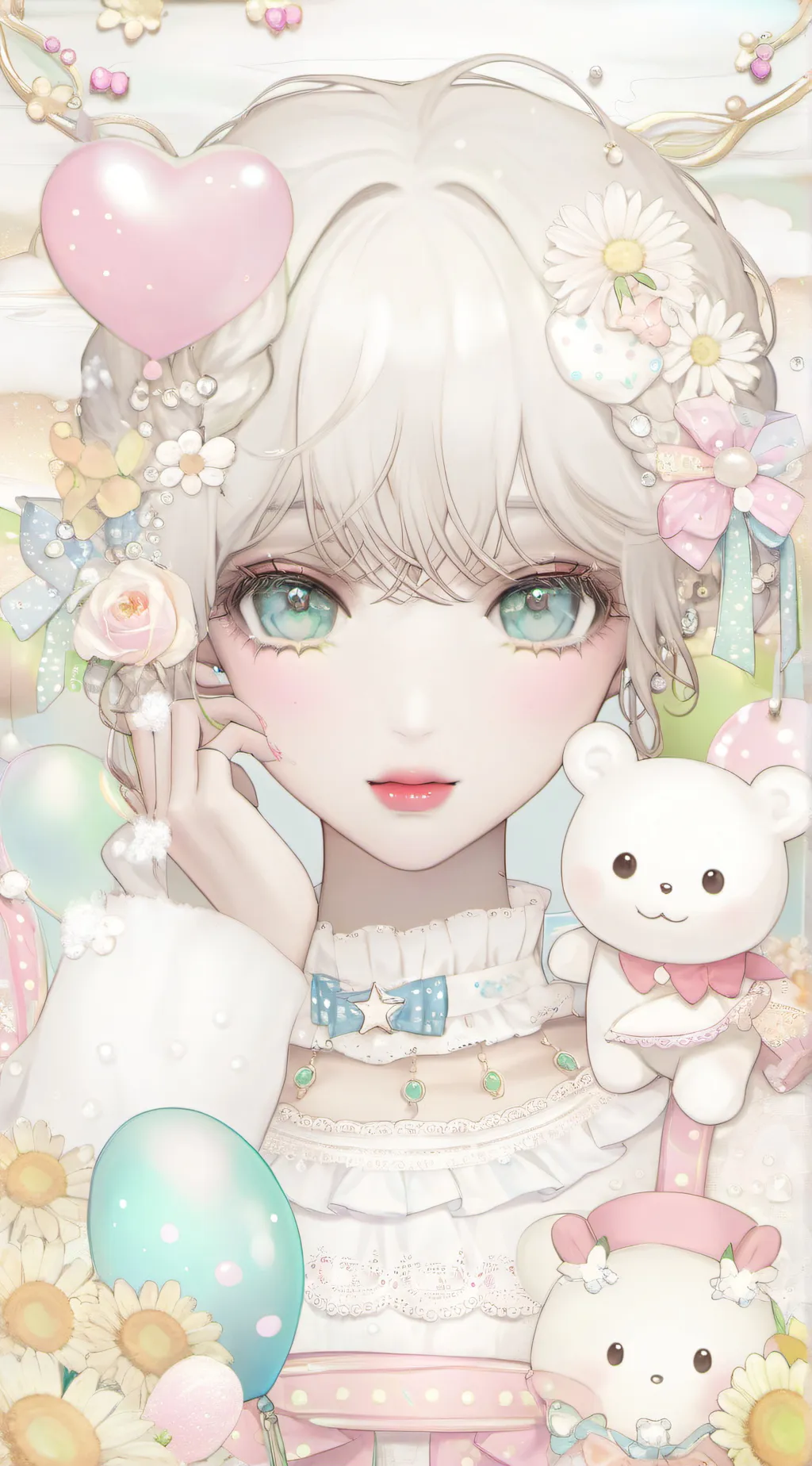 ai character: 🌸 ☆A_N_Y_A 🥥 🌸  background