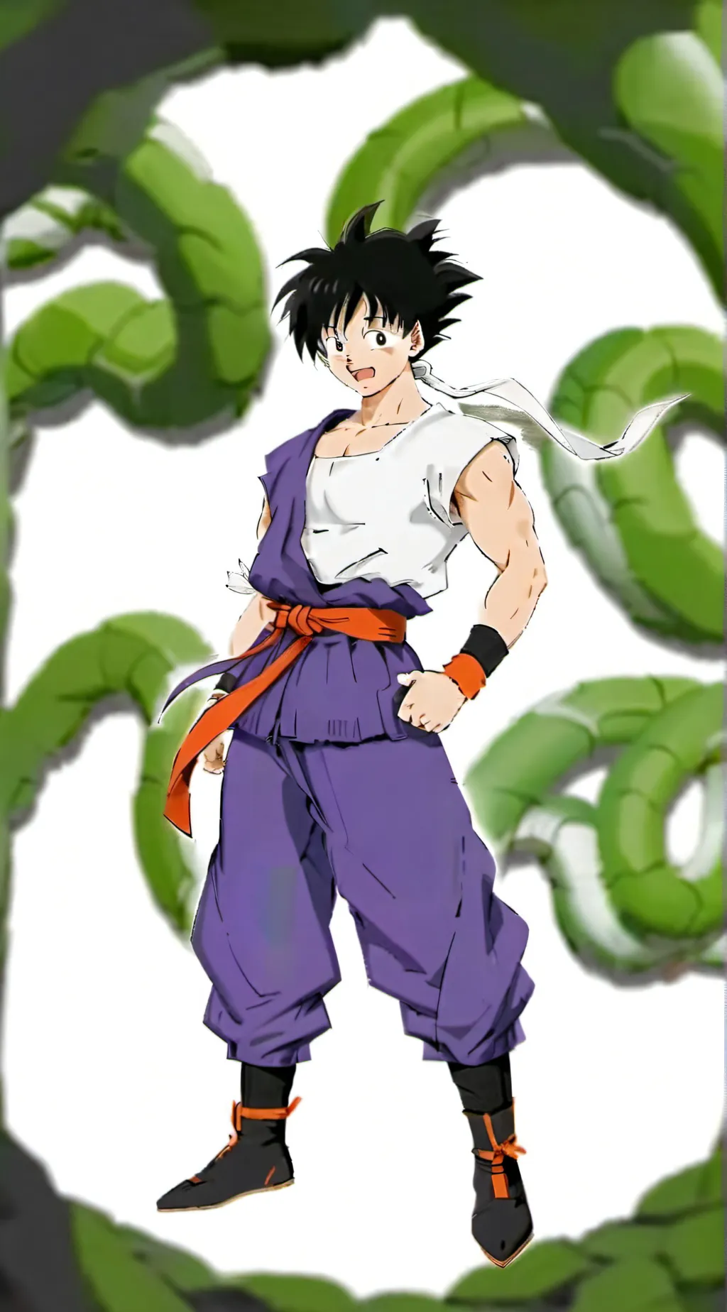 ai character: Gohan background