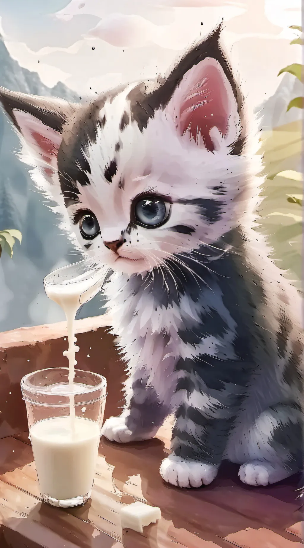 ai character: Lilly background