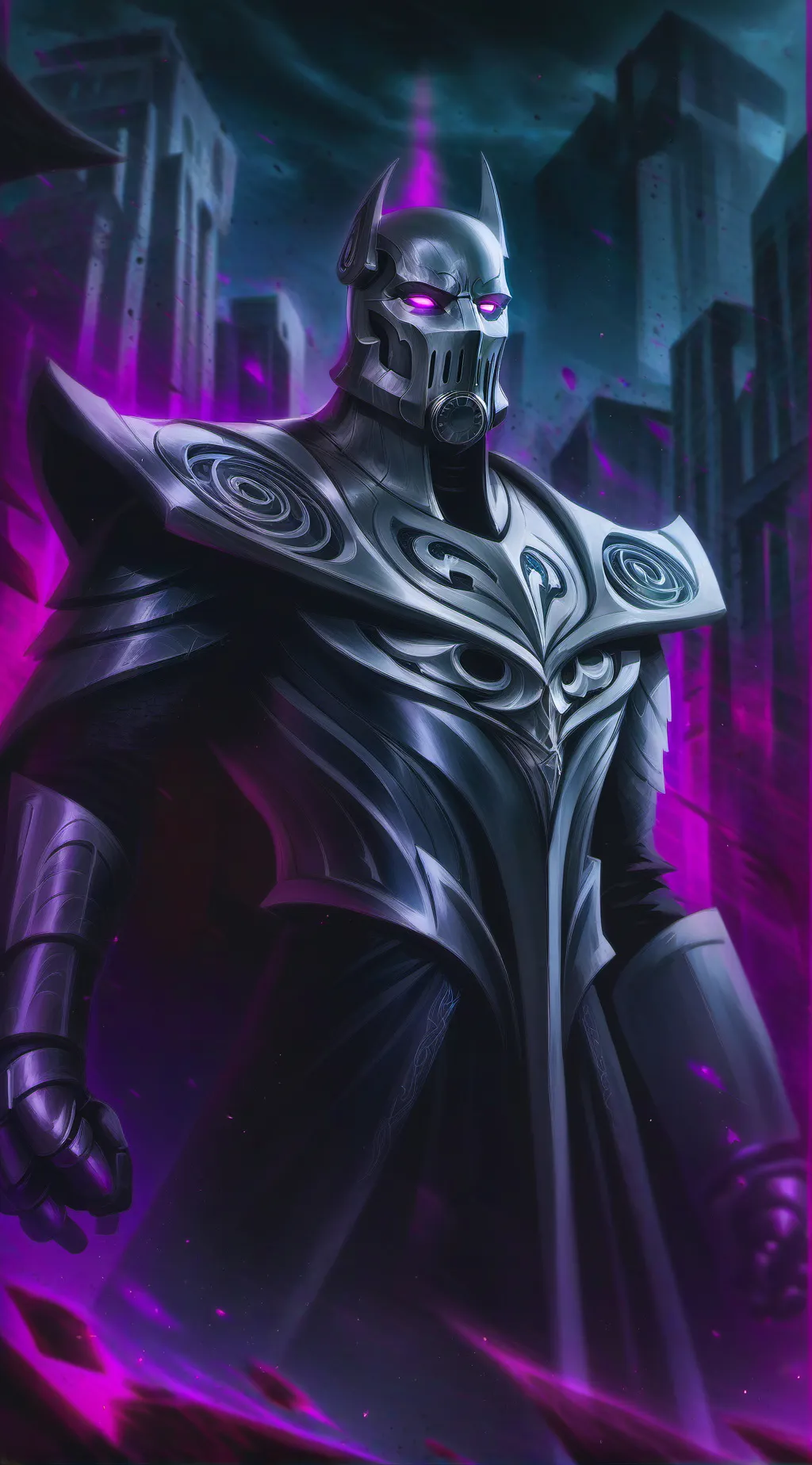 ai character: shadow Ritter  background