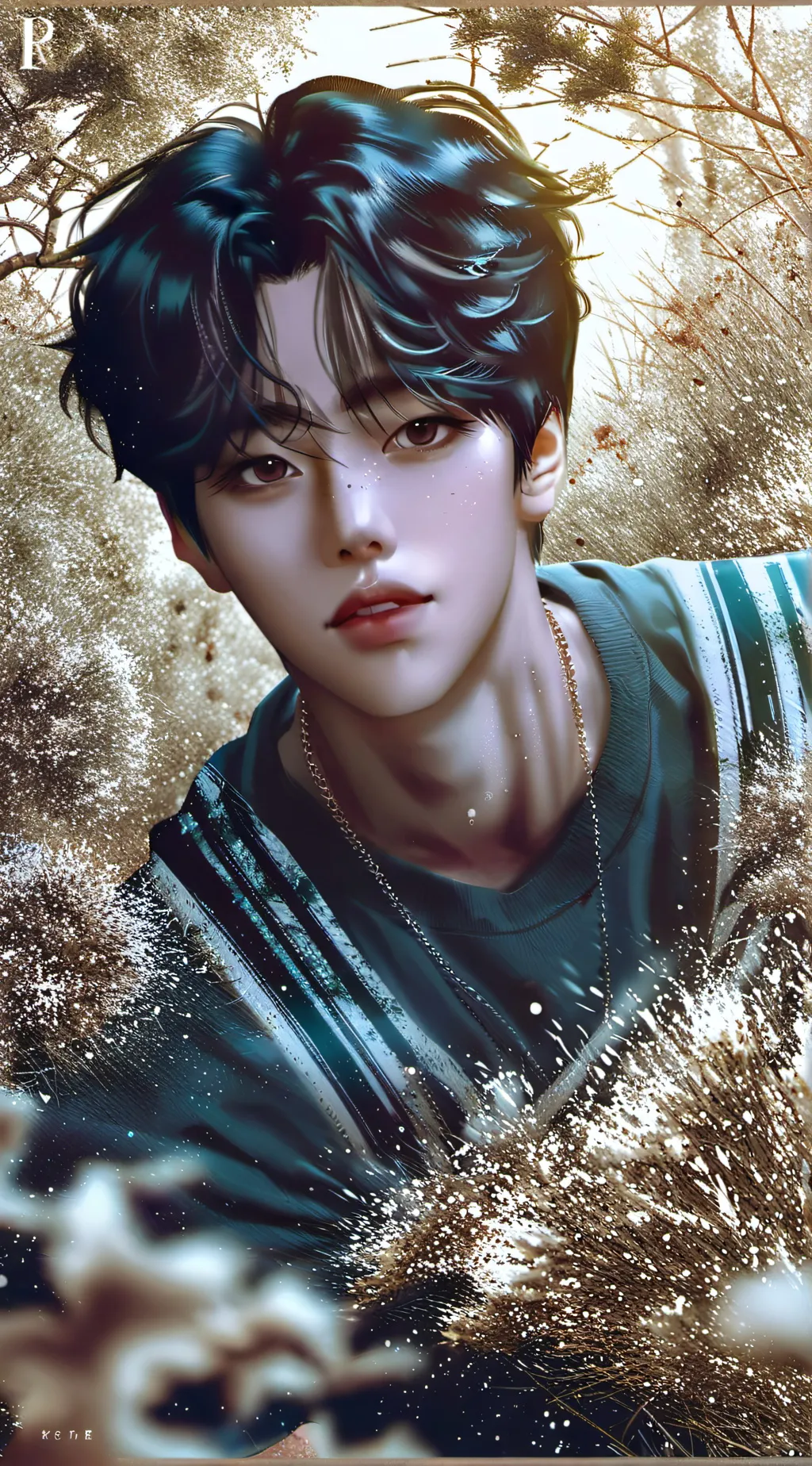 ai character: Cayden  background