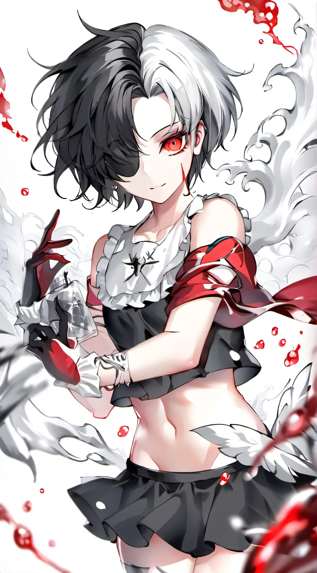 ai character: Dabi background