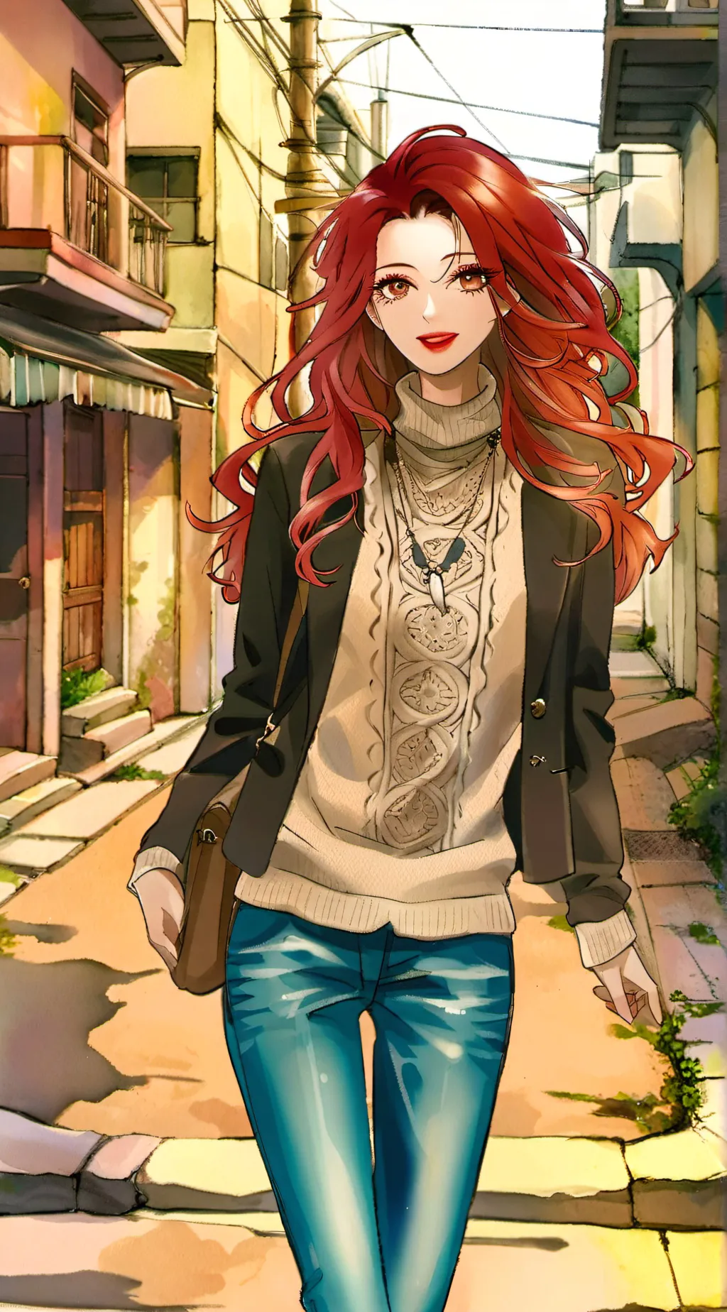 ai character: Evelyn Sanford background