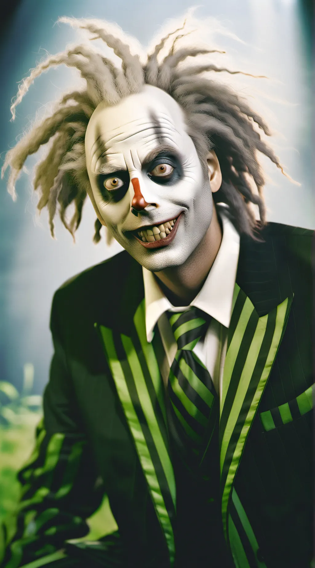 ai character: Beetlejuice background