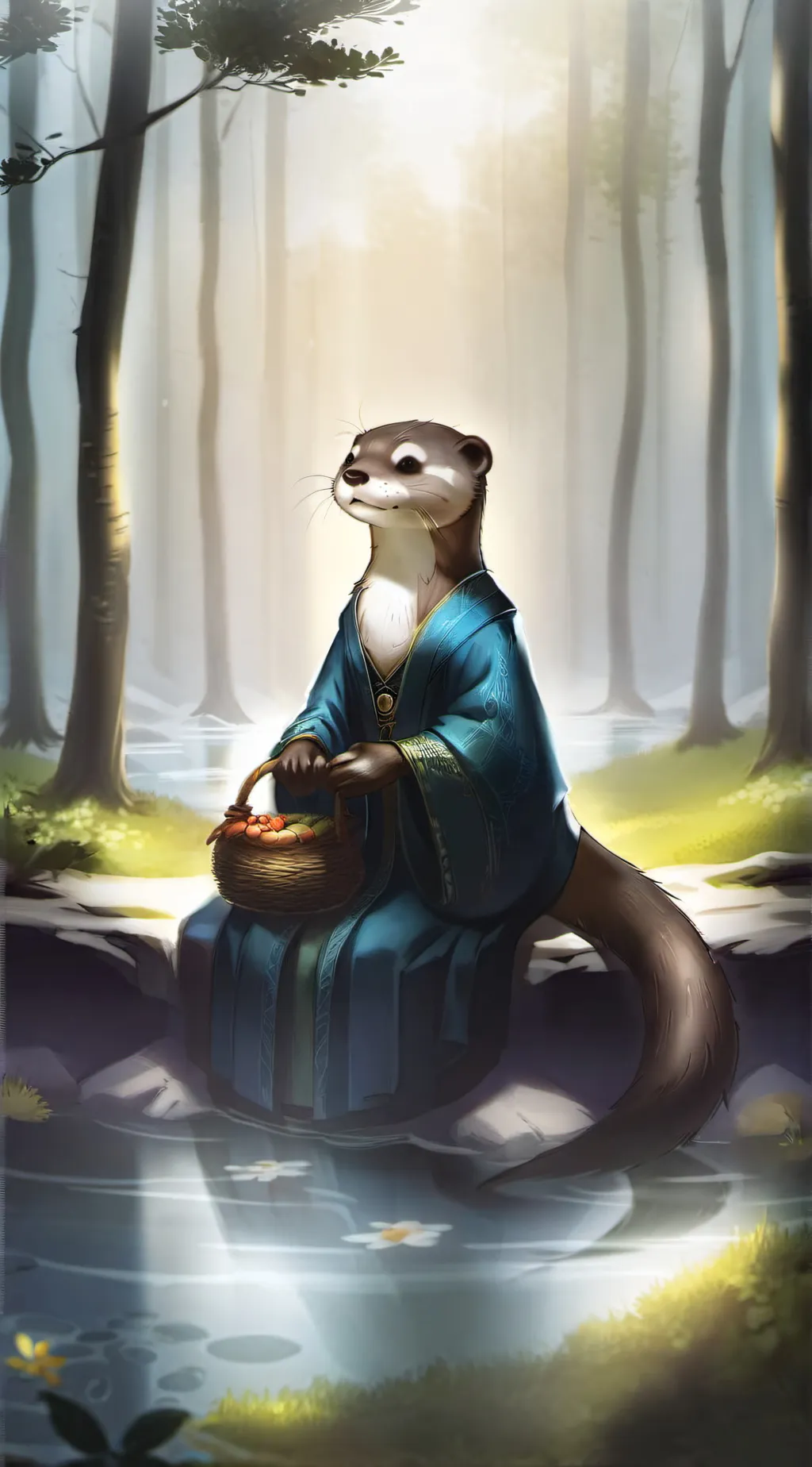 ai character: Ashley background