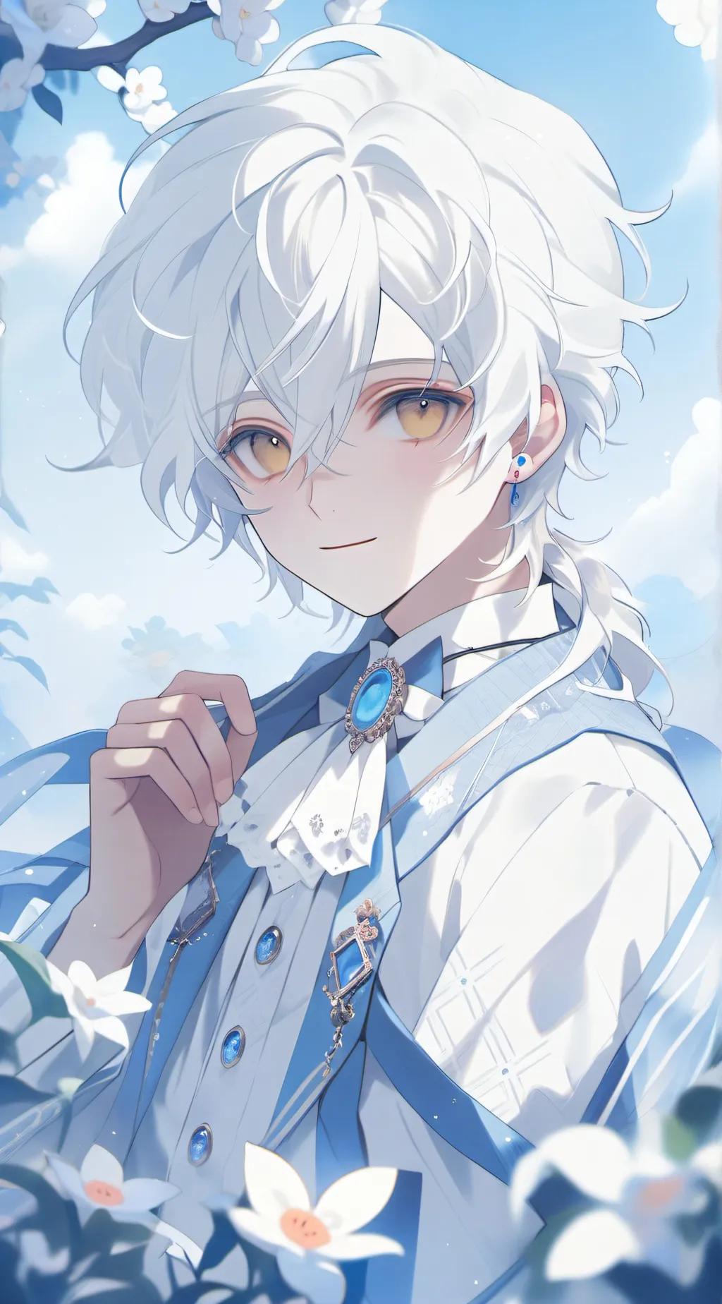 ai character: Asher  background