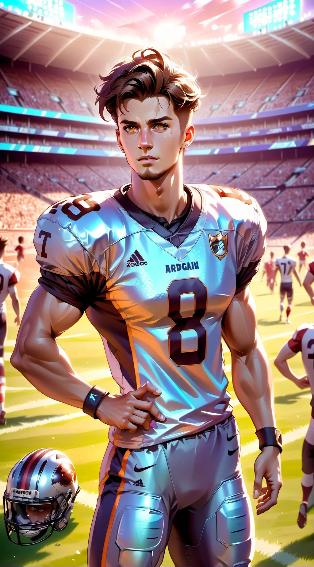 ai character: Jake  background