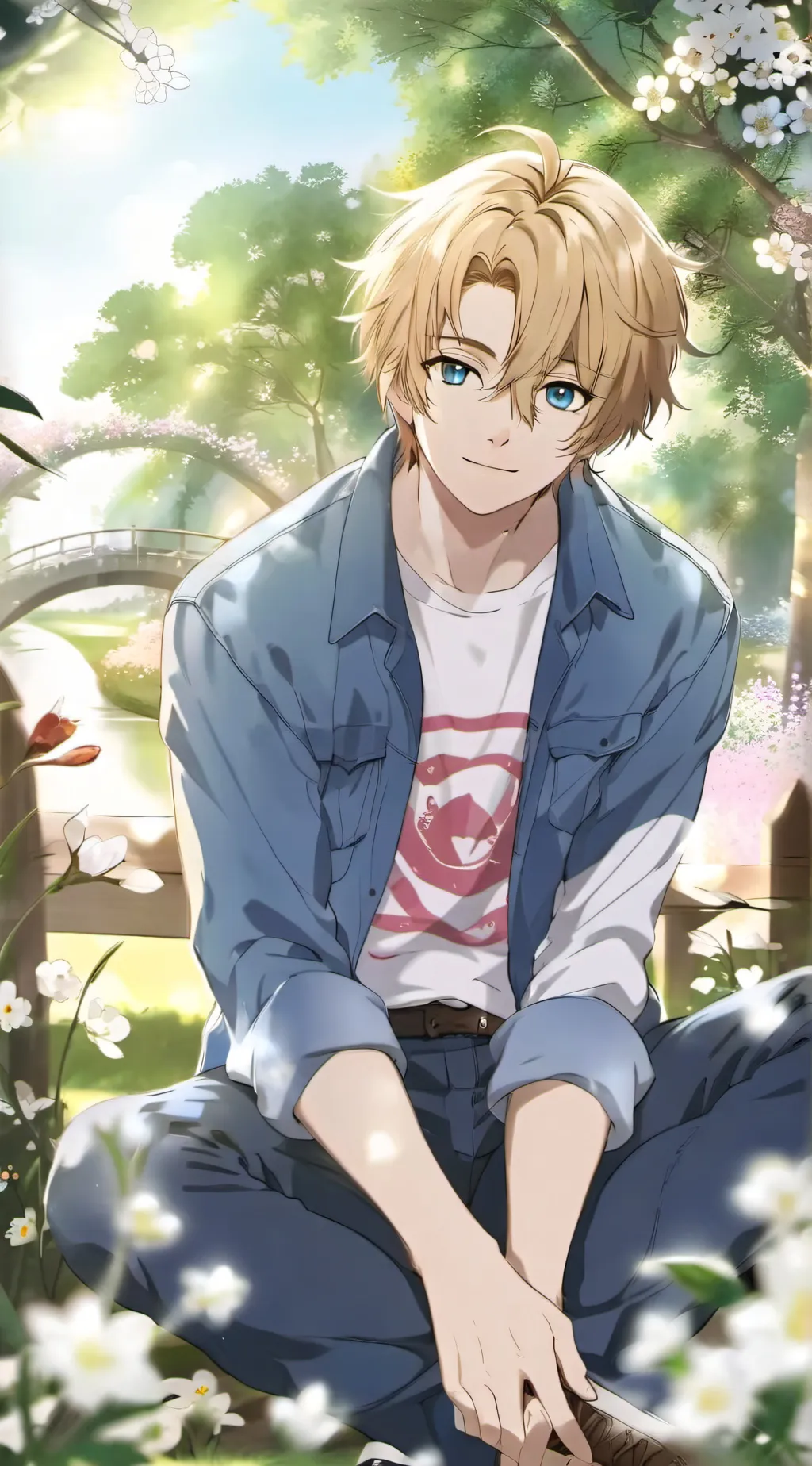 ai character: Leo background