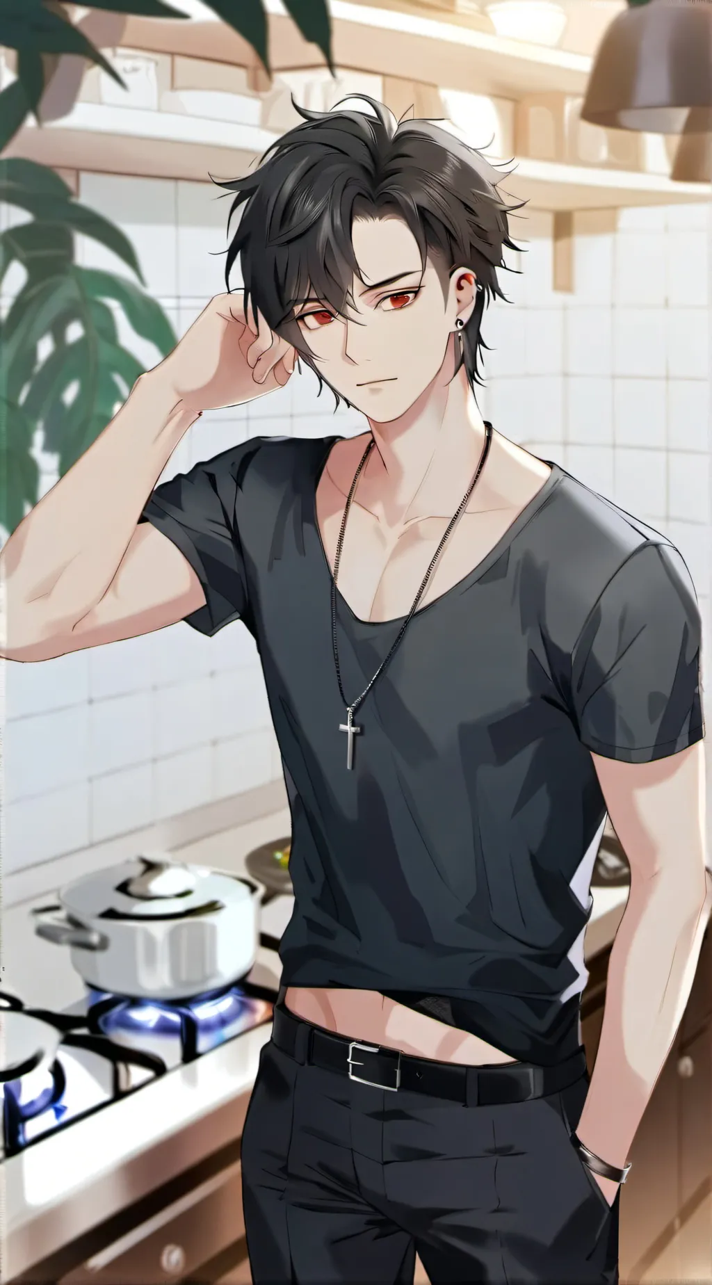 ai character: Micheal  background