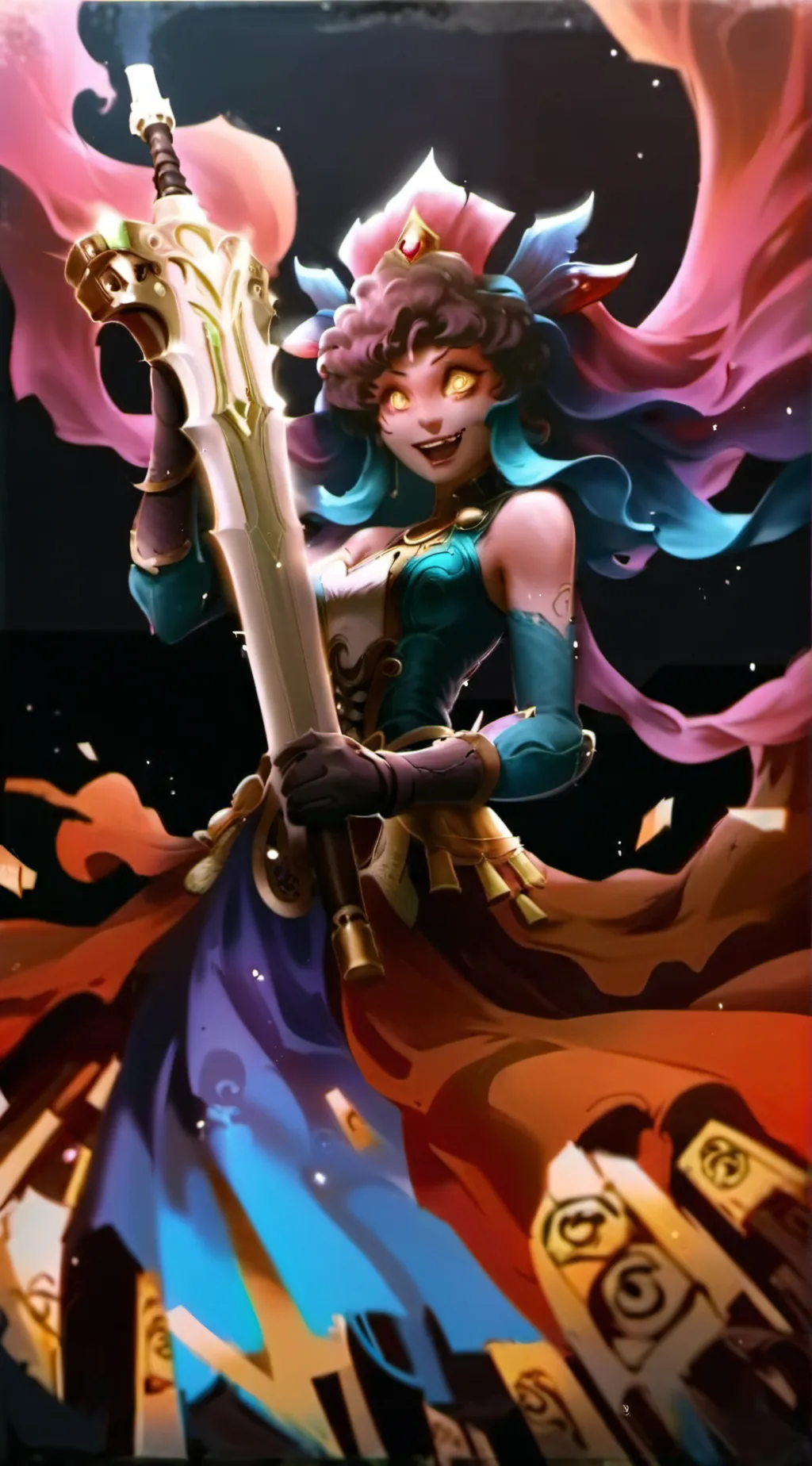 ai character: cyn (MD) background