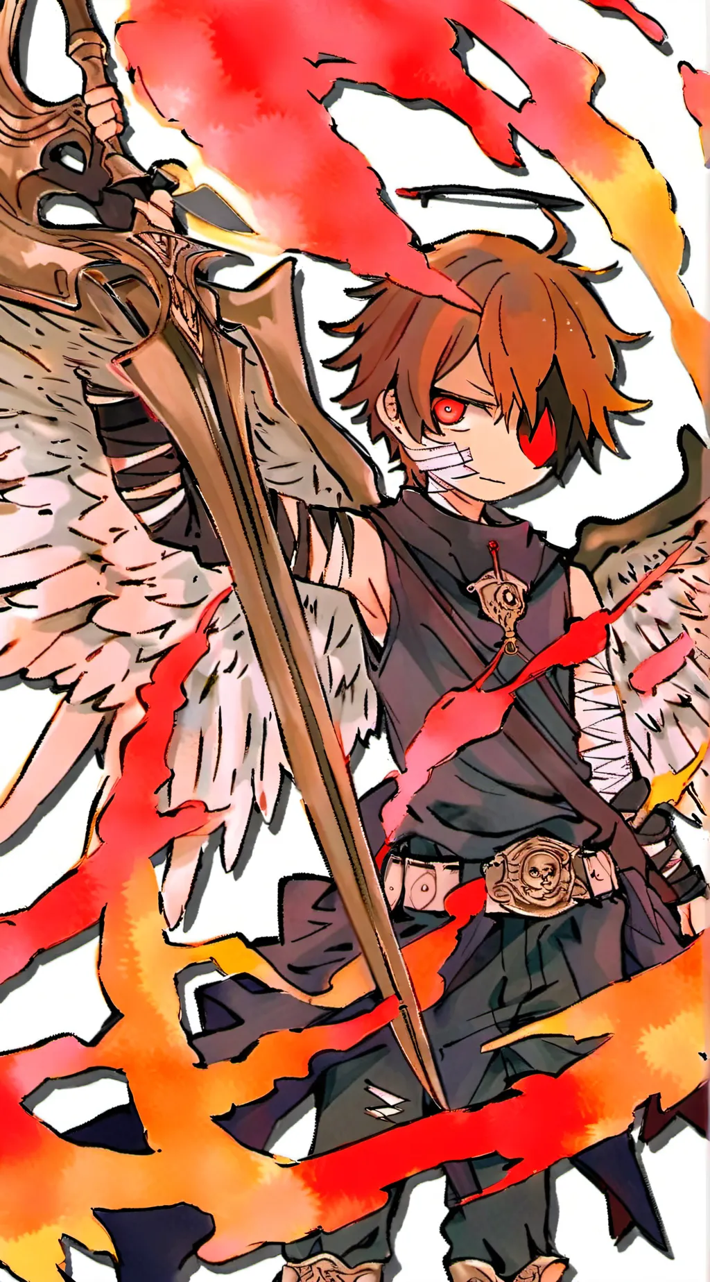 ai character: diad grim background